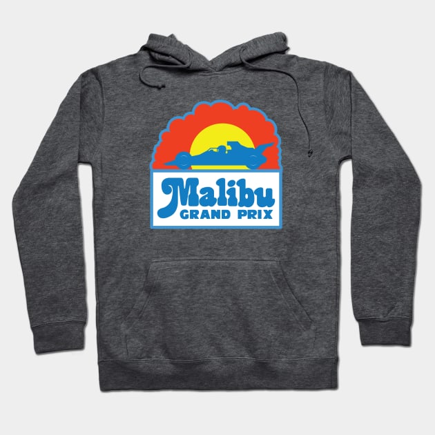 Malibu Grand Prix Hoodie by Cartarsauce Threads 